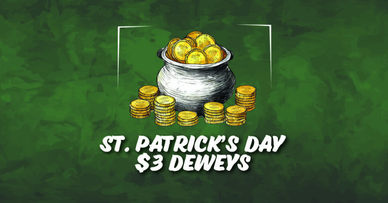 St. Patricks Day at Deweys - Photo Credit: $3 Deweys