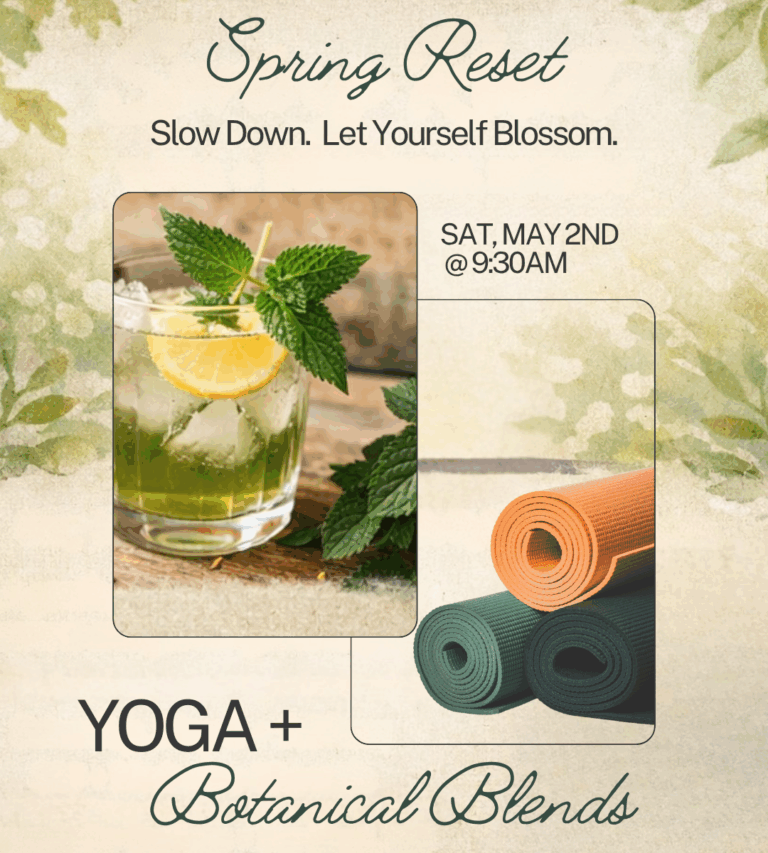 Yoga + Botanical Blends - Photo Credit: Ashley Flowers