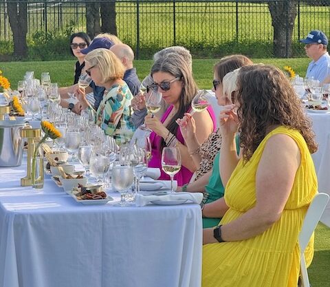 Outdoor Seated Wine Tasting - Photo Credit: Wine Wise