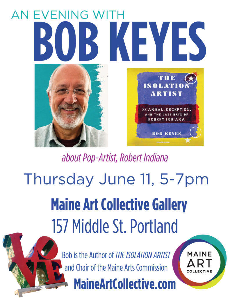 Bob Keyes Talk - Photo Credit: Maine Art Collective