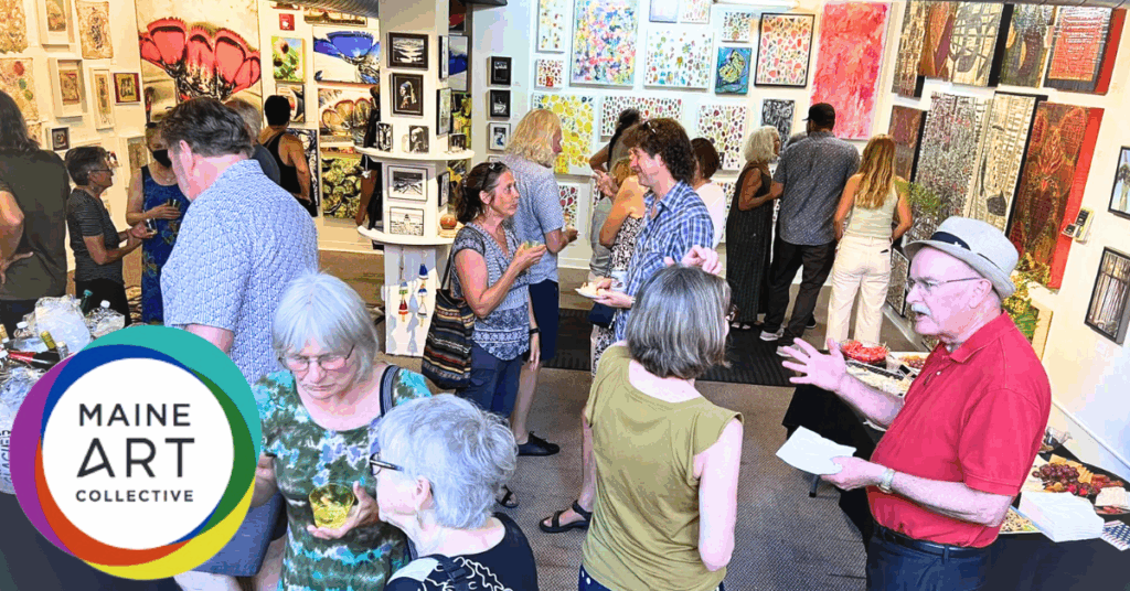 First Friday Open House - Photo Credit: Maine Art Collective