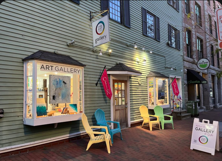 Moulton Street First Friday - Photo Credit: Maine Art Collective