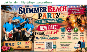 The Summer Beach Party Returns - Photo Credit: "Photo Courtesy of Italian Heritage Center assisted by Chat GPT"