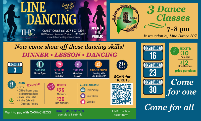 3 Line Dancing Classes & Event - Photo Credit: IHC